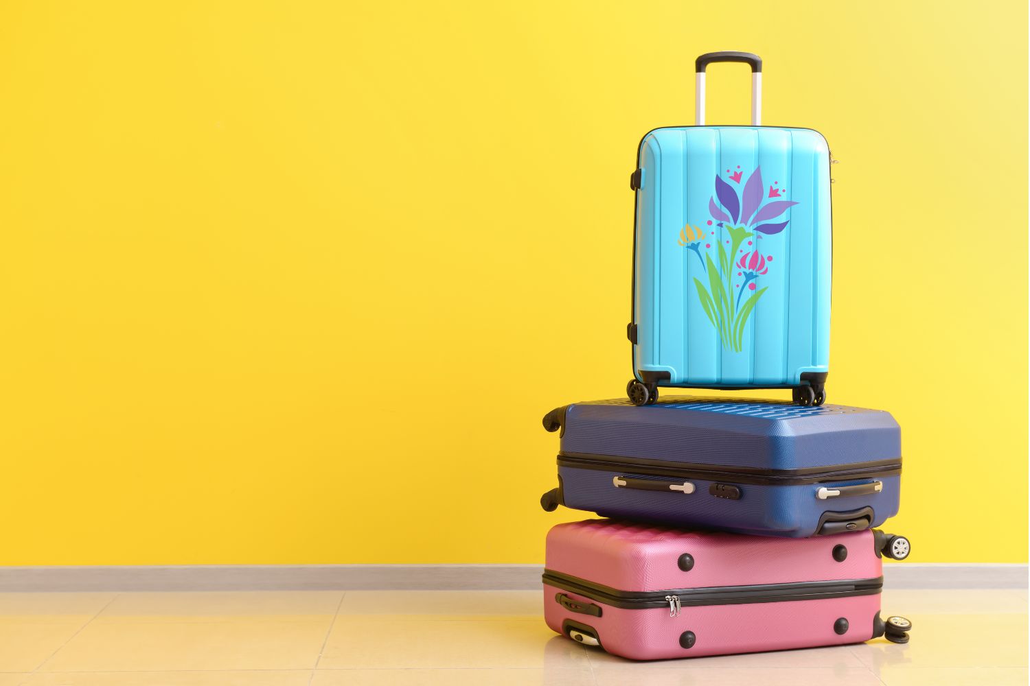 come decorare valigia