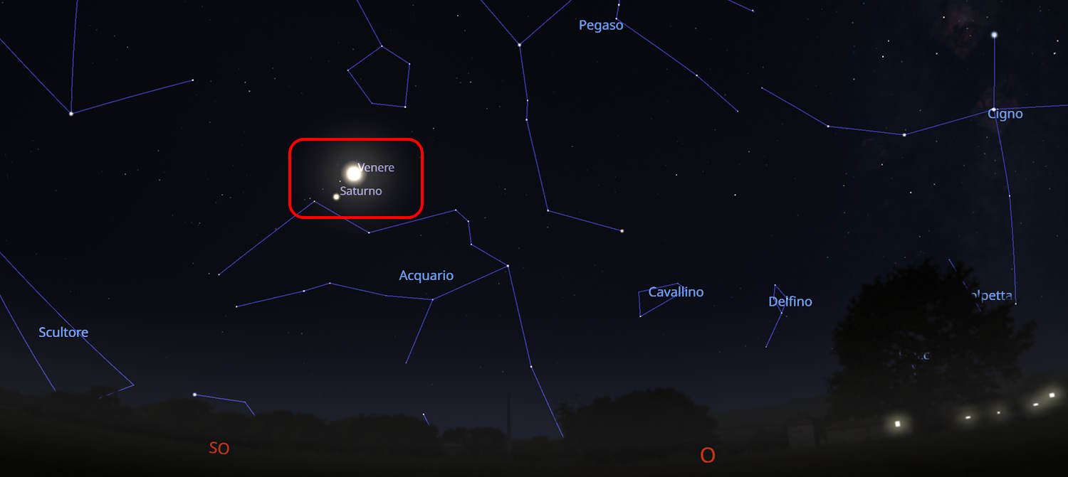 Kiss Venus and Saturn 19 and 20 January 2025