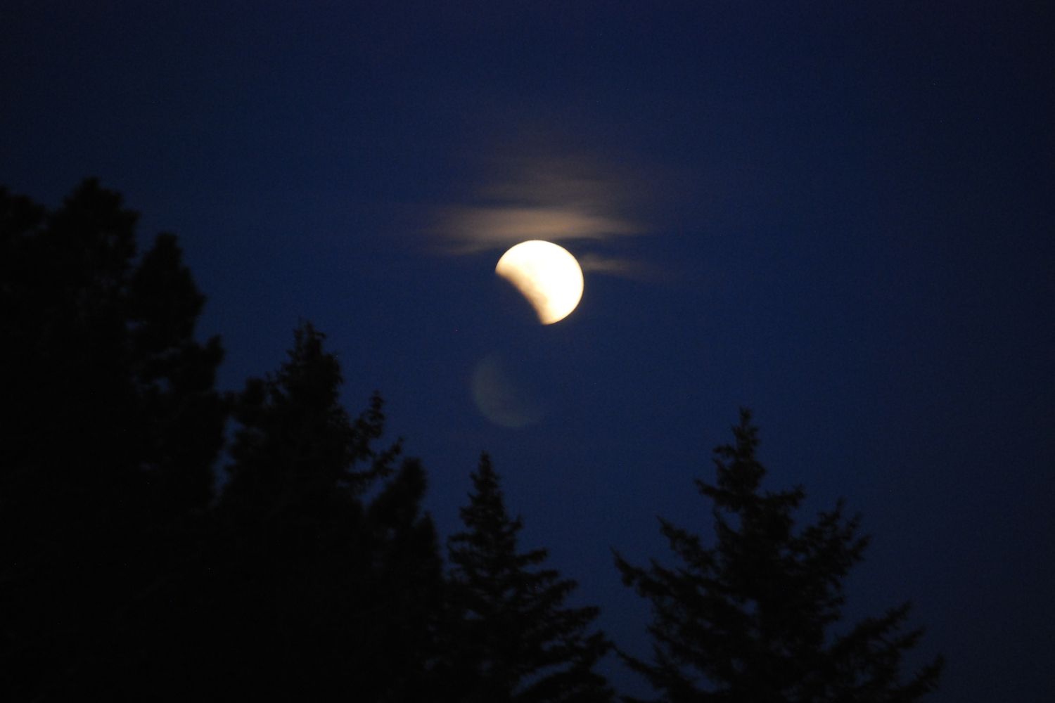eclisse di luna 14 marzo 2025