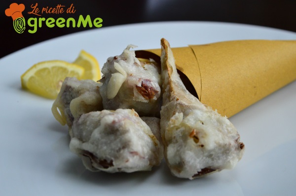 Tempura artichokes