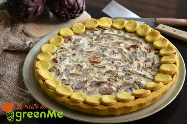 Savory tarted artichoke ricotta 7