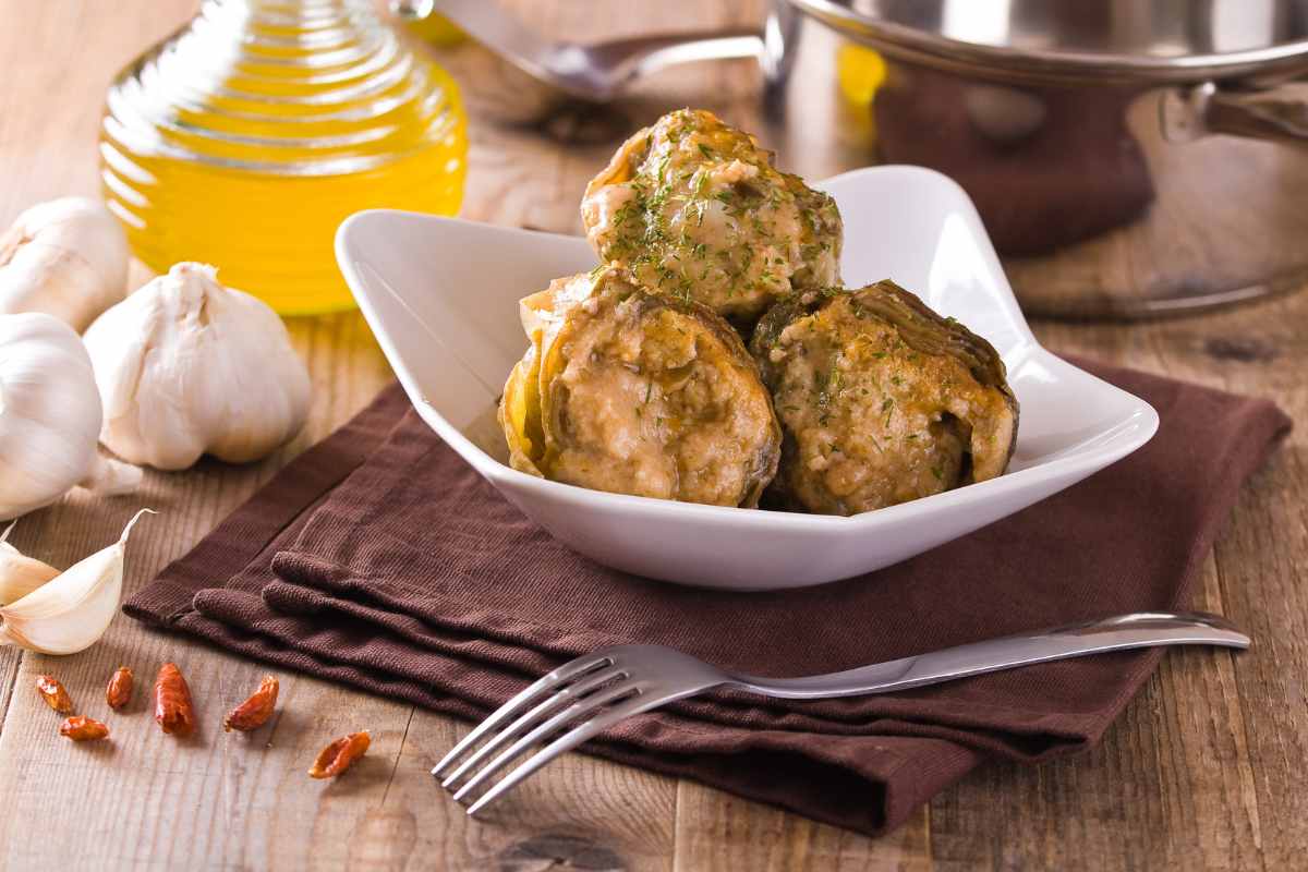 Stuffed artichokes
