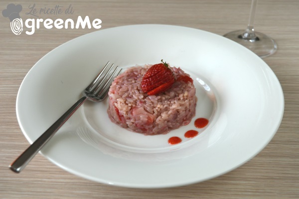 strawberry risotto