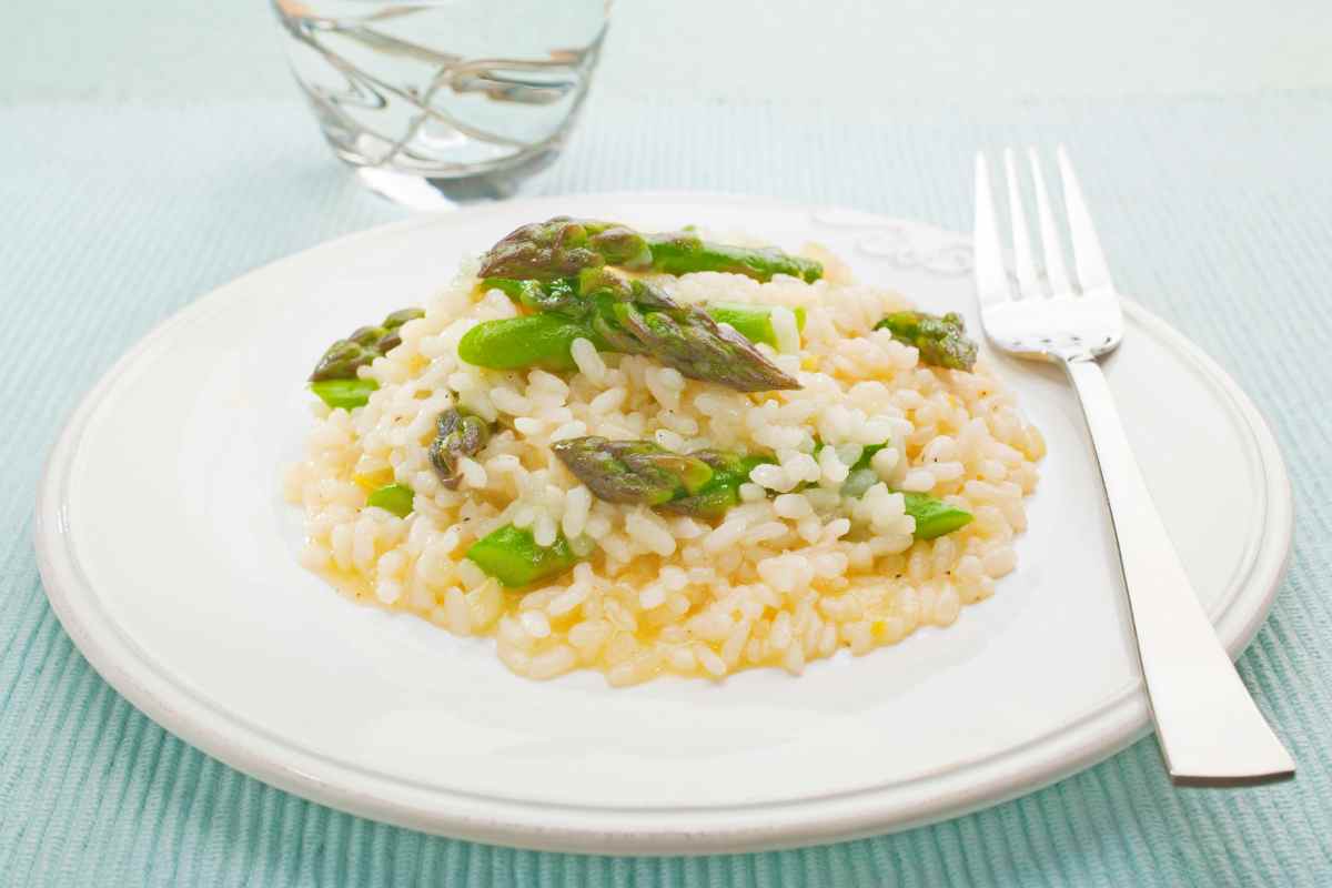 risotto with asparagus
