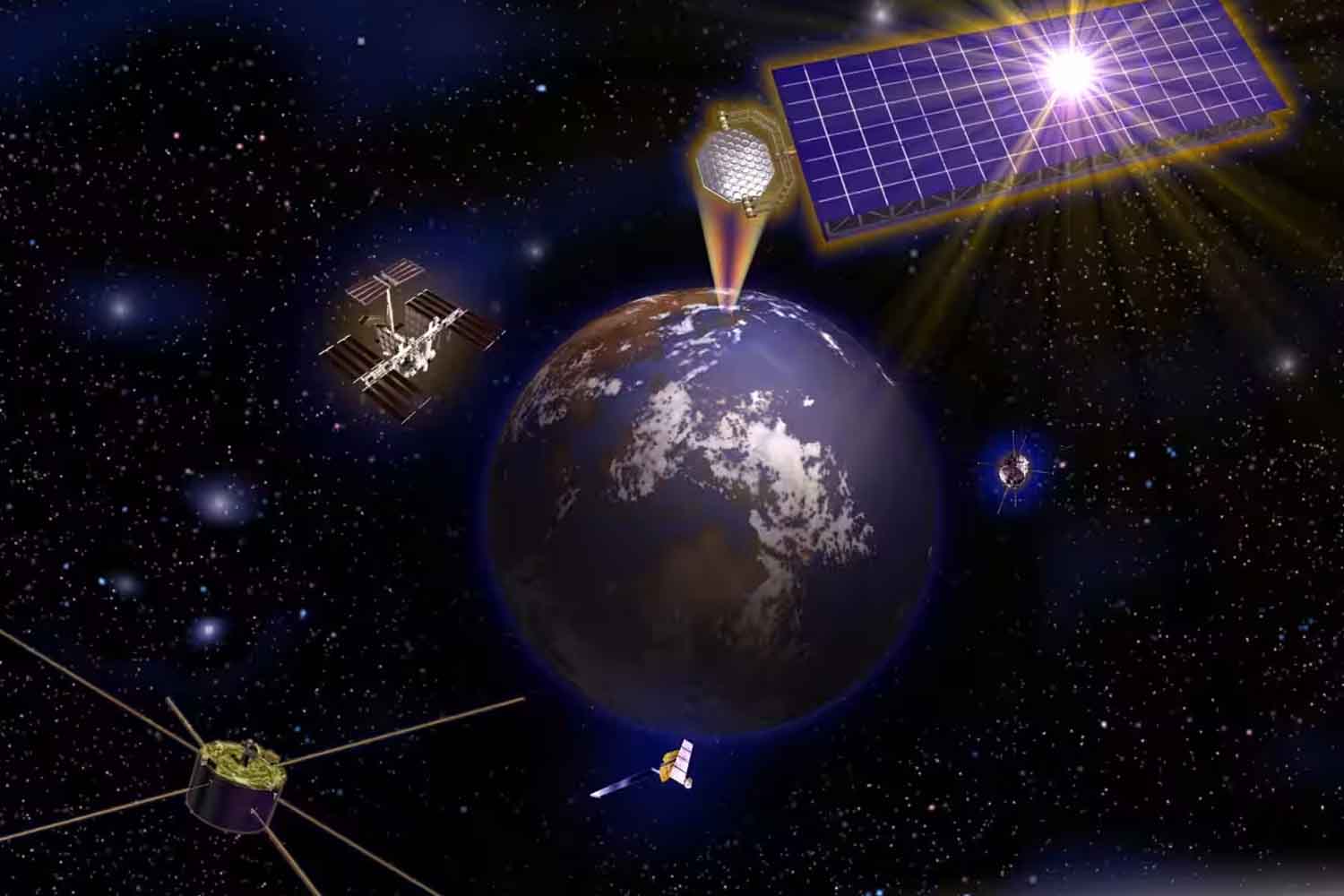 energia solare dallo spazio