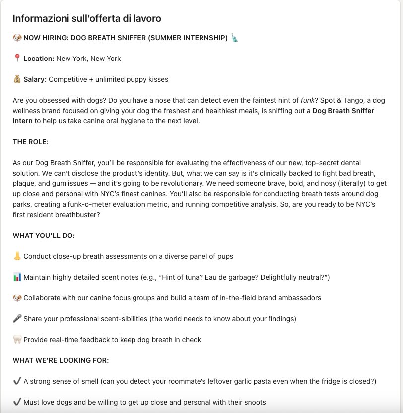 Work ads for dogs dogs