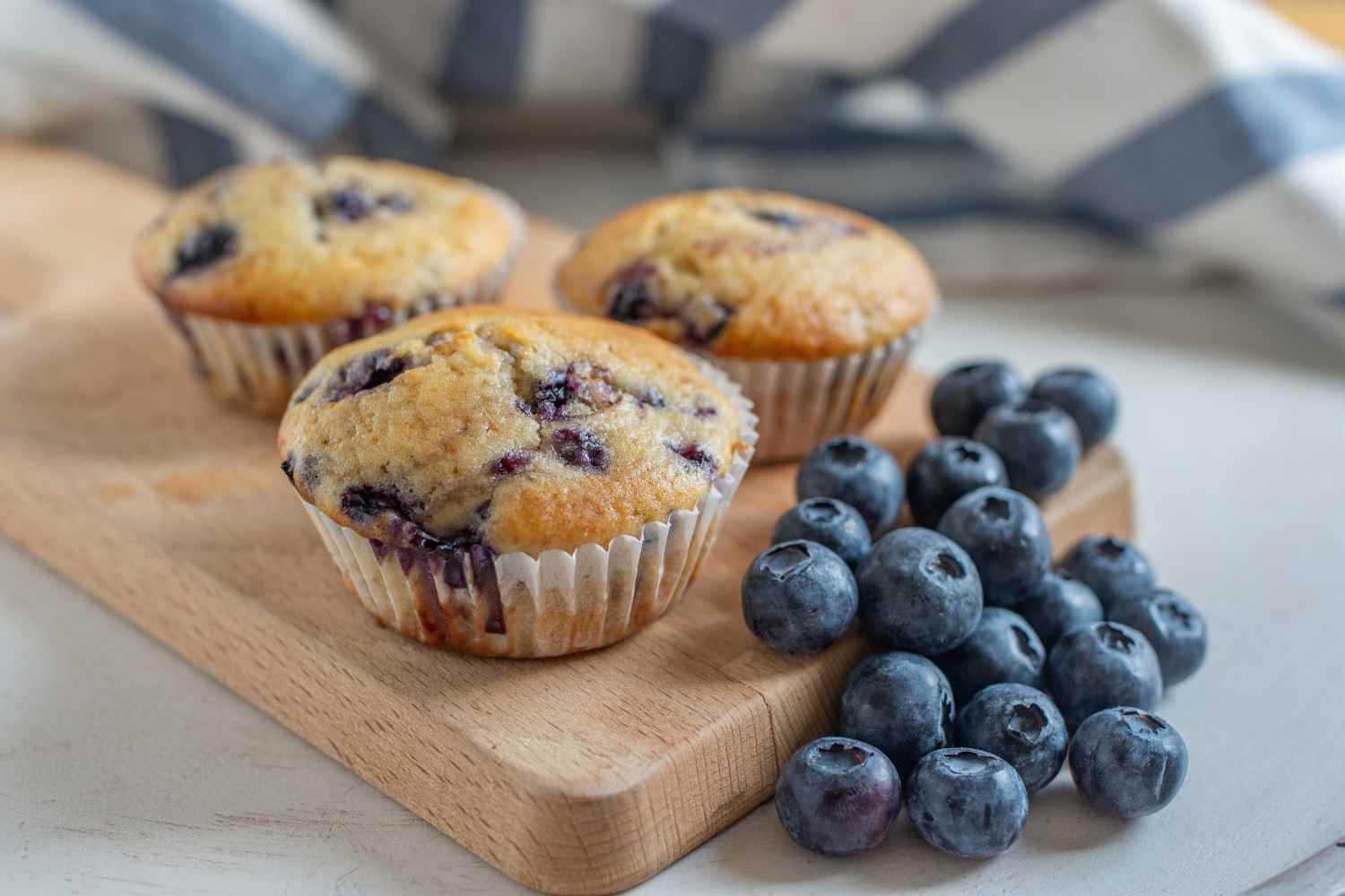 Blueberry muffins