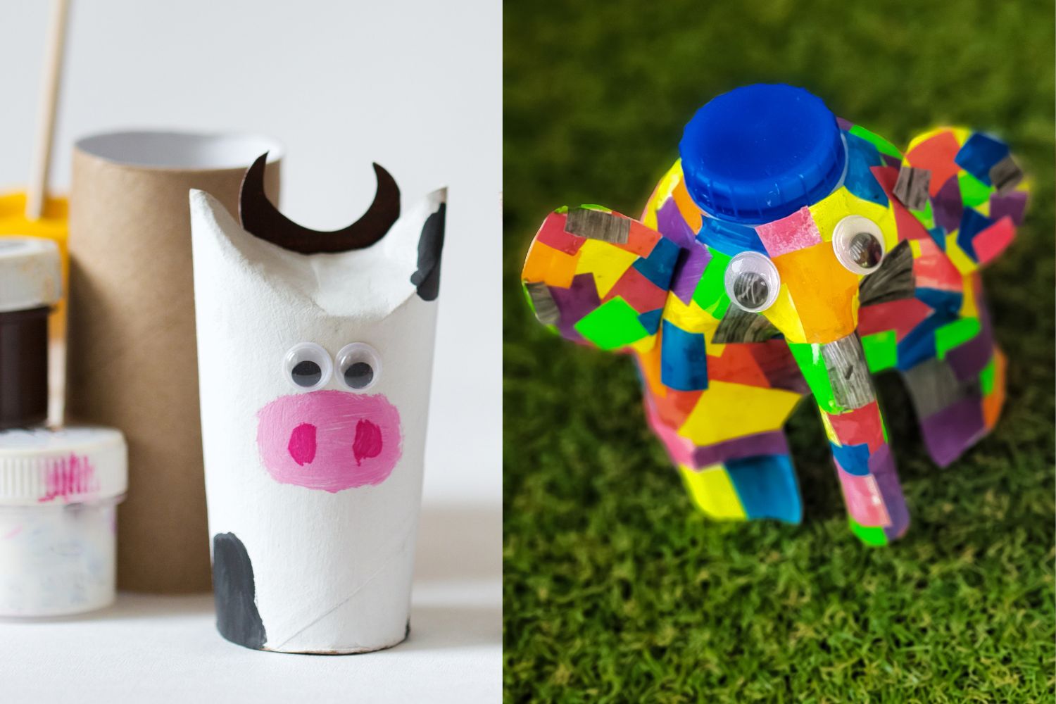 DIY Animals With Recycled Materials 5 Jobs That Children Will Go Crazy 