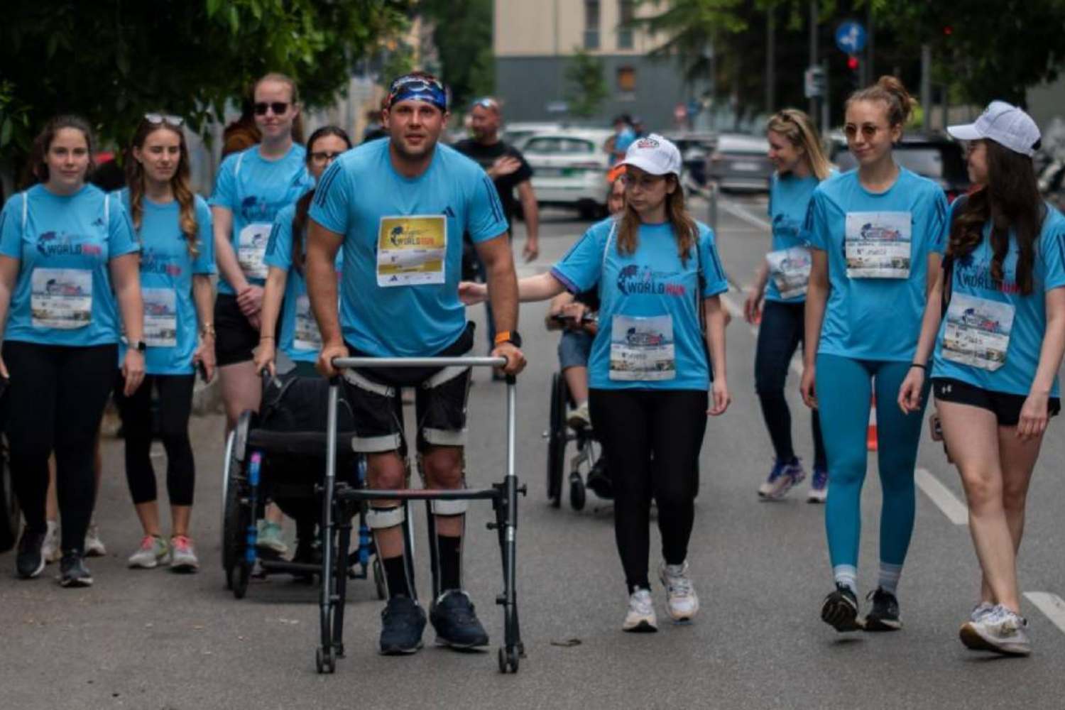 Tetraplegico camminare