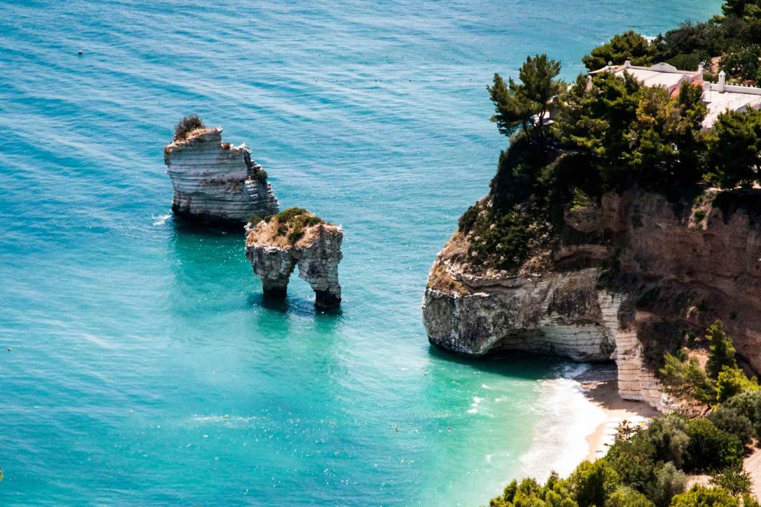 Baia delle Zagare, morning - Gargano