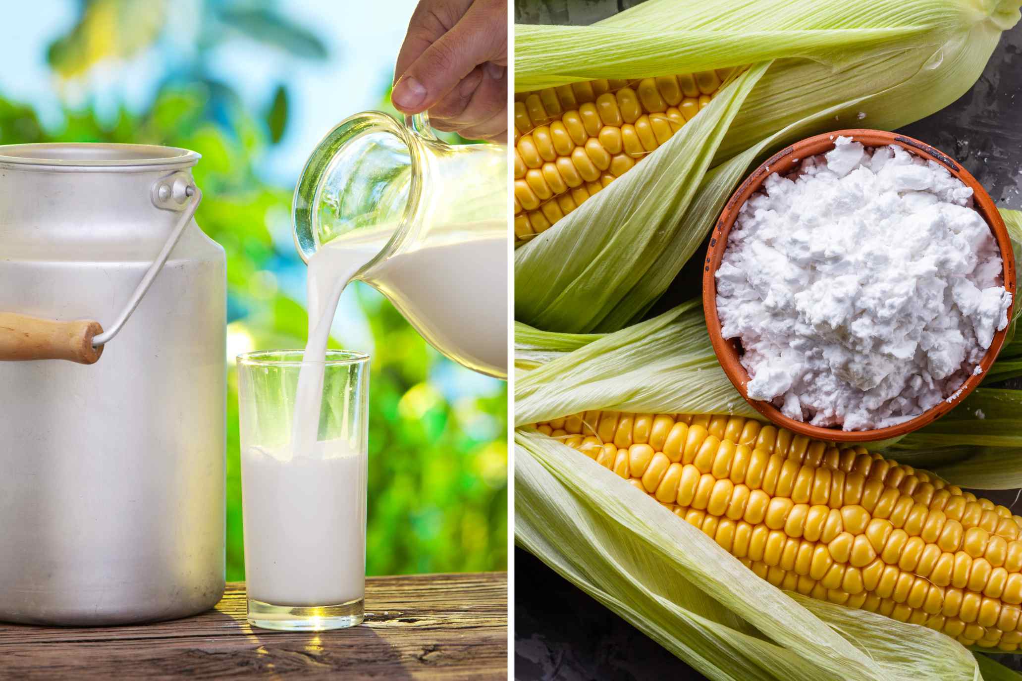 corn milk and starch