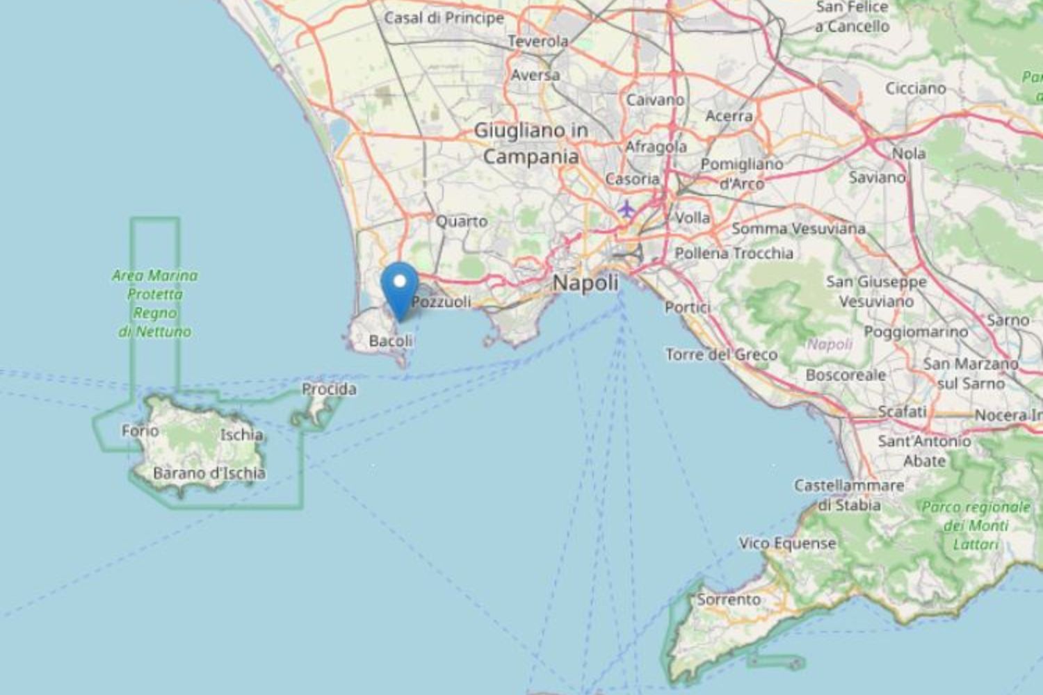 terremoto campi flegrei