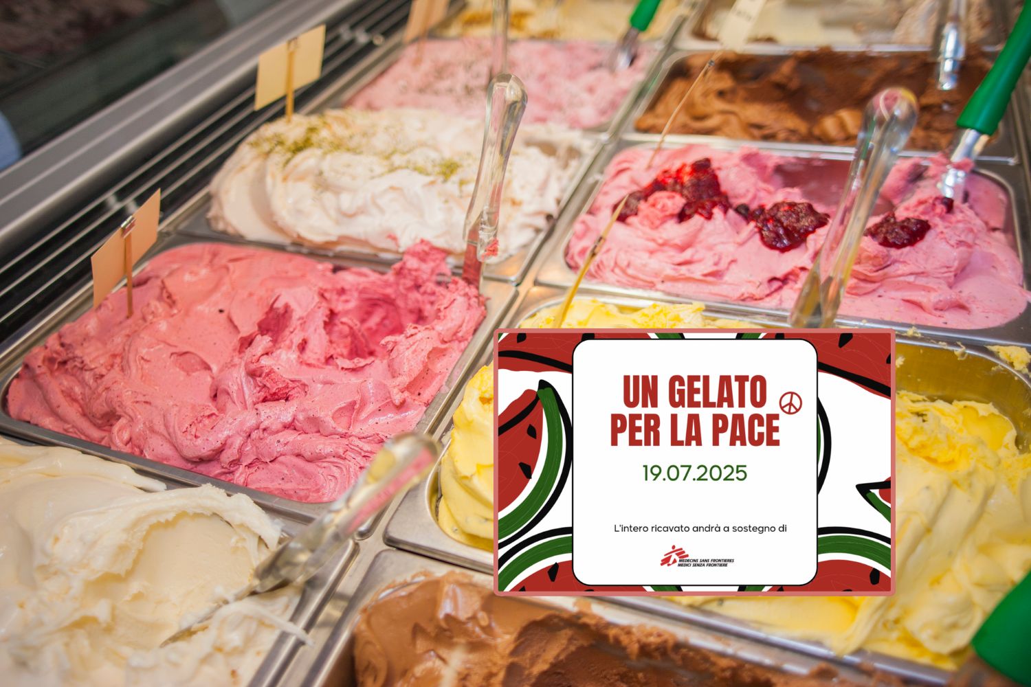 gelato per la pace