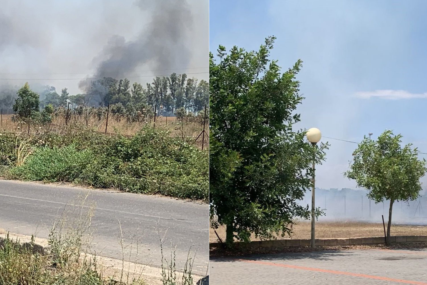 incendio Coop Libera Terra