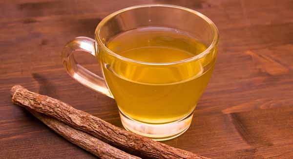 Licorice herbal tea