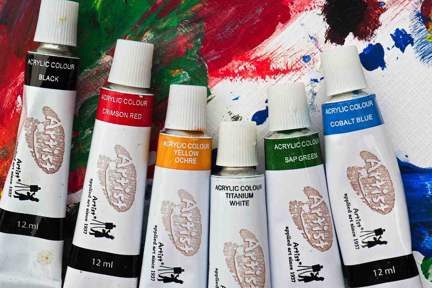 riciclo tubetti colore