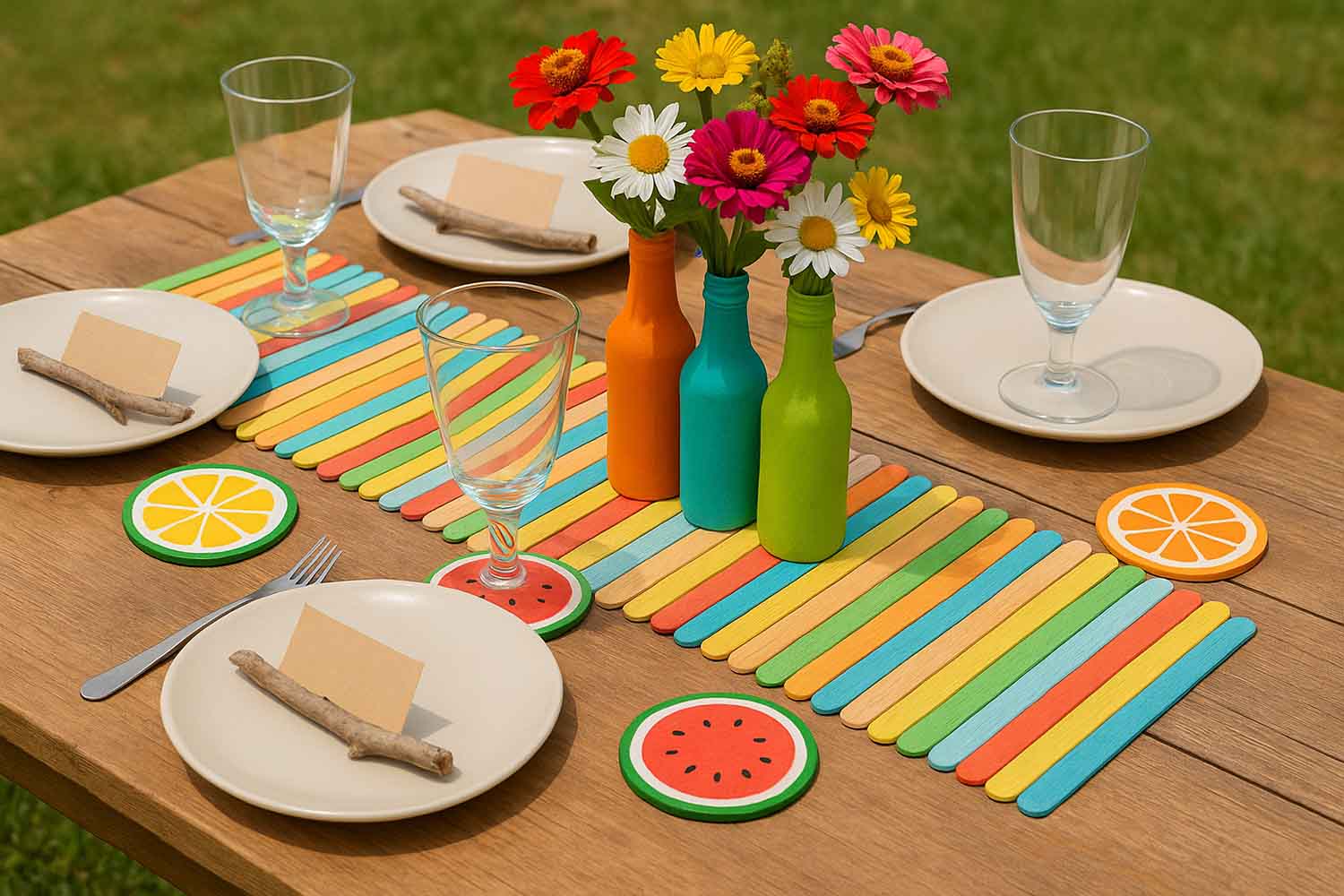 tavola estiva fai da te