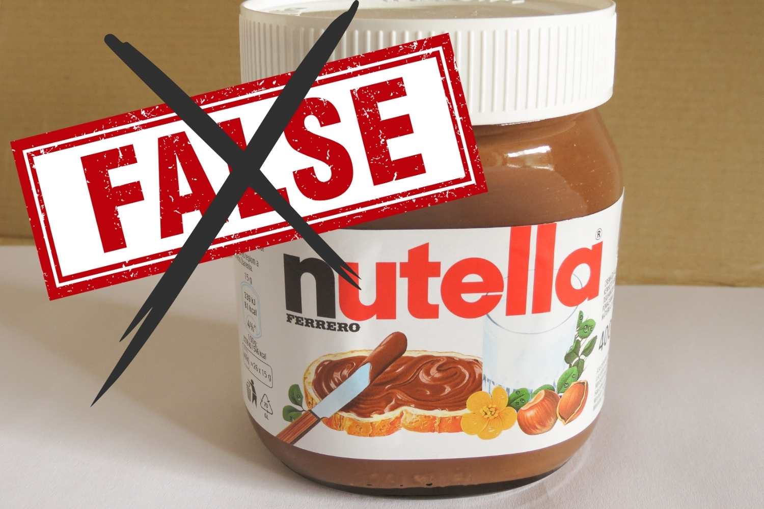 nutella falsificata