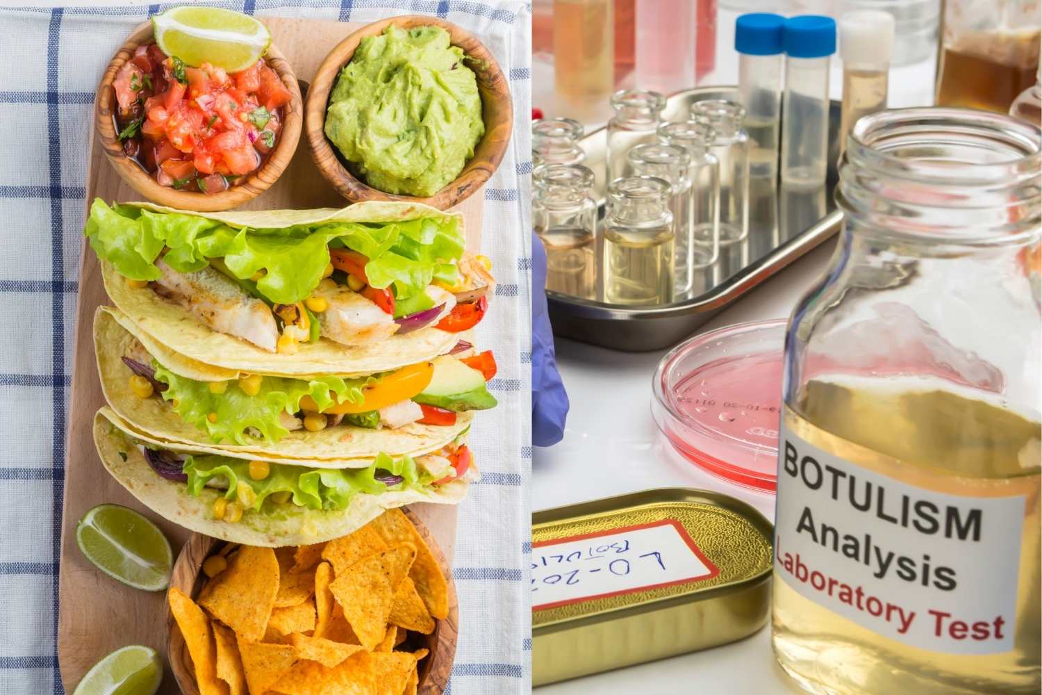 botulino salsa guacamole street food