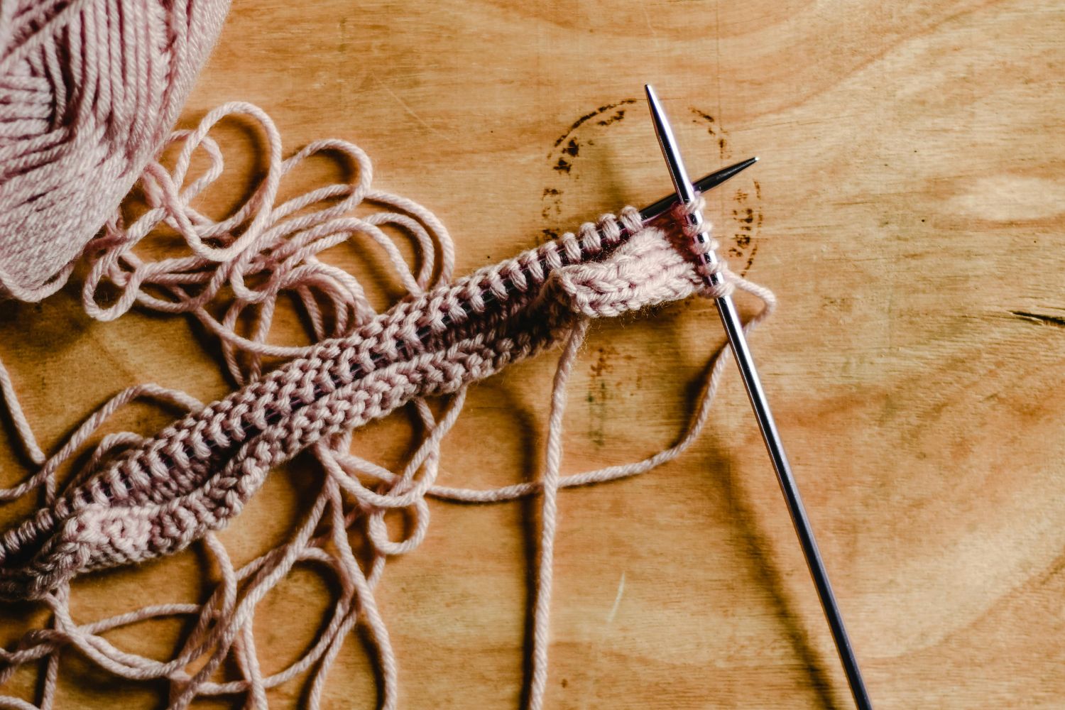 riciclo ferri da maglia