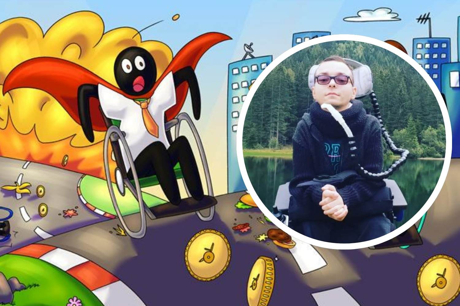 videogame carrozzina