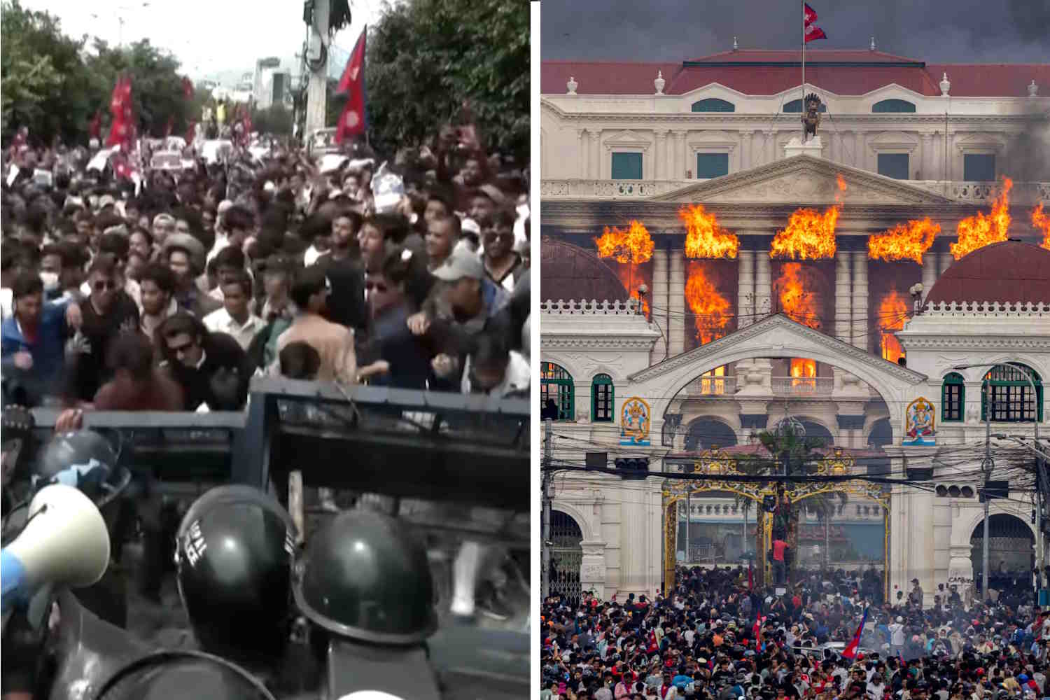 Parliament on Flames, Minister of Finance Denuded and over 20 deaths: what is happening in Nepal