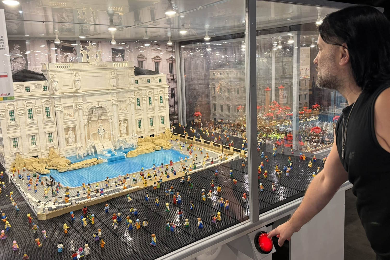 mostra lego centro storico roma