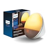 Philips HF3531/01 Wake-up Light (display function for the dawn, display touch, 7 ringtones, FM digital radio, alarm light)