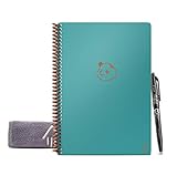 Rocketbook Panda Plan Planner Weekly - Digital notes notebook, reusable digital notebook A5 spiral, daily agenda, erase pen pilot frixion included, technological gadgets