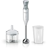 Bosch Appliances Ergommixxx immersion mixer, blender, 600 W, 70 decibels, plastic, 12 speed, white