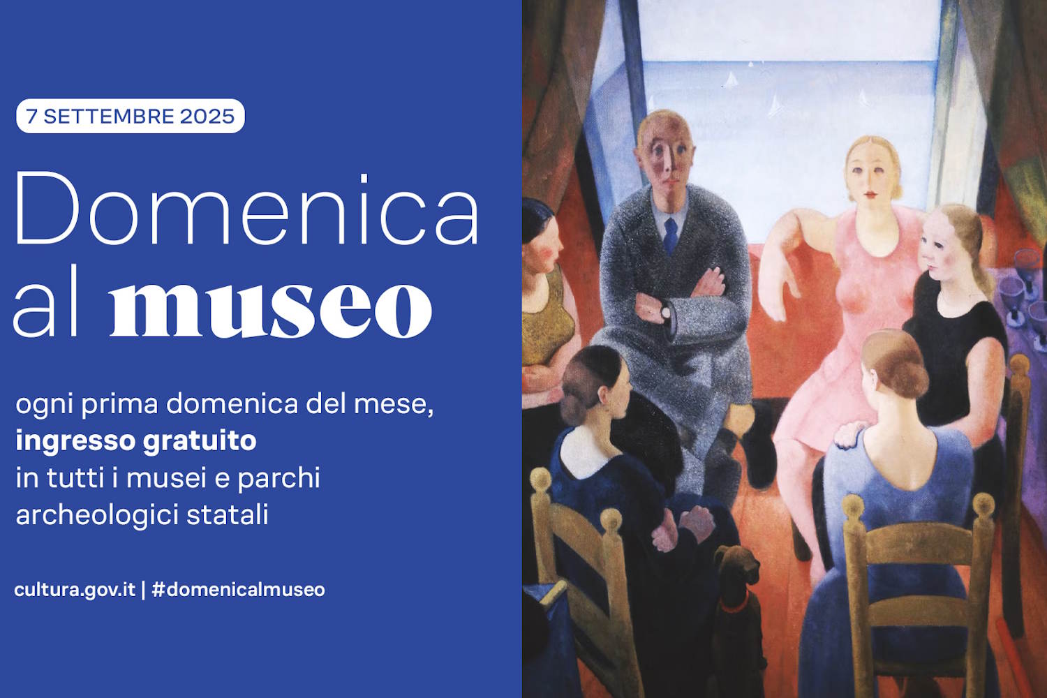 domenica al museo 7 settembre 2025