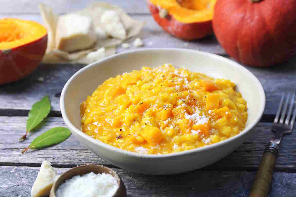 pumpkin risotto