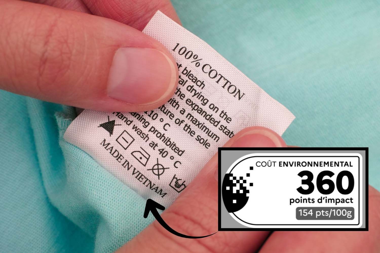 nuovo eco-score tessile francia