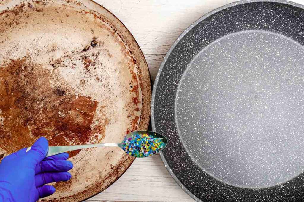 microplastic cookware