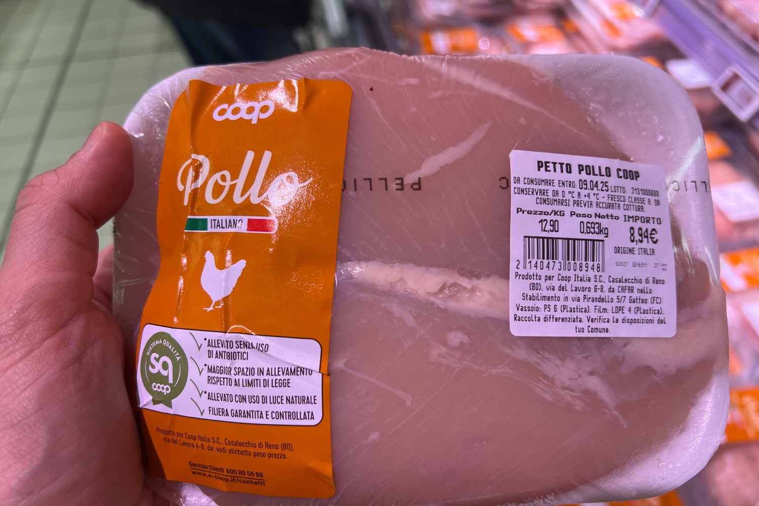 petto di pollo coop