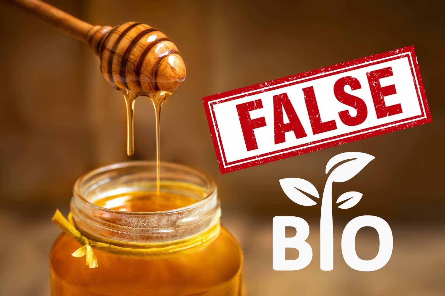 miele falso biologico