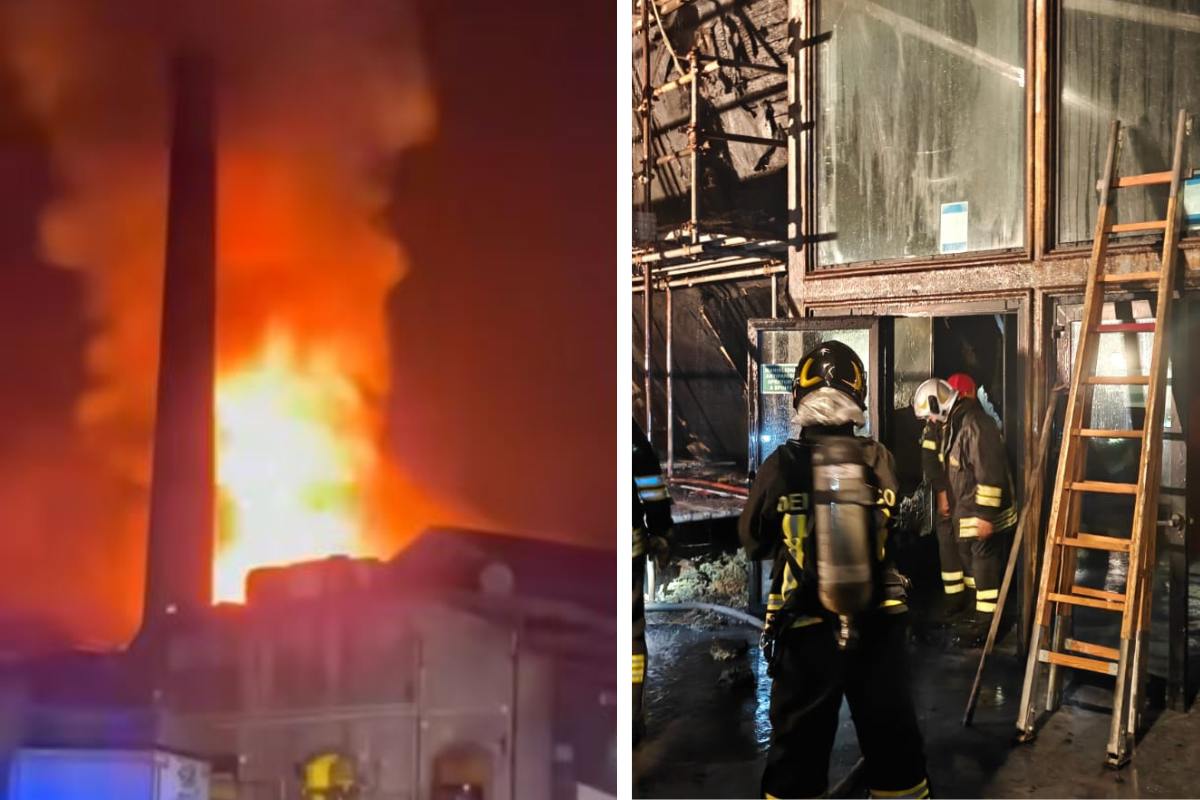 incendio ciminiere catania