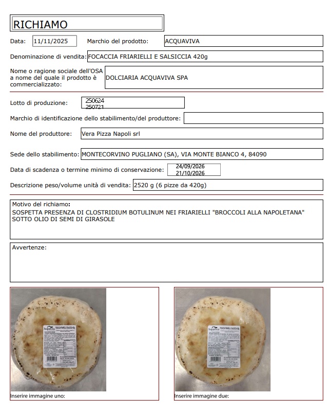focaccia friarielli alert