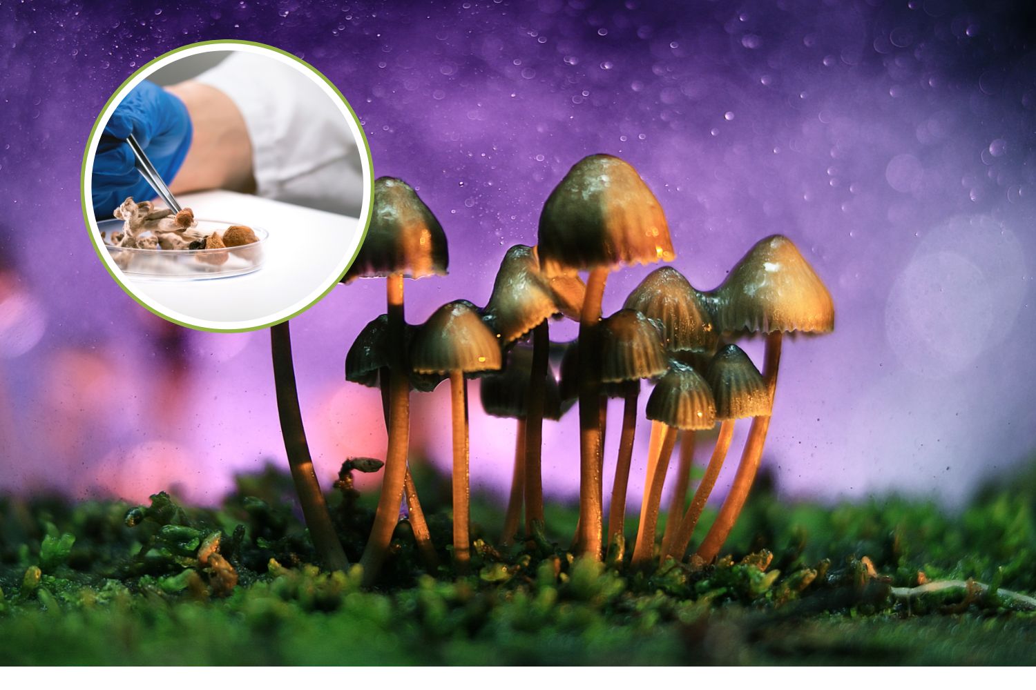 funghetti psilocibina