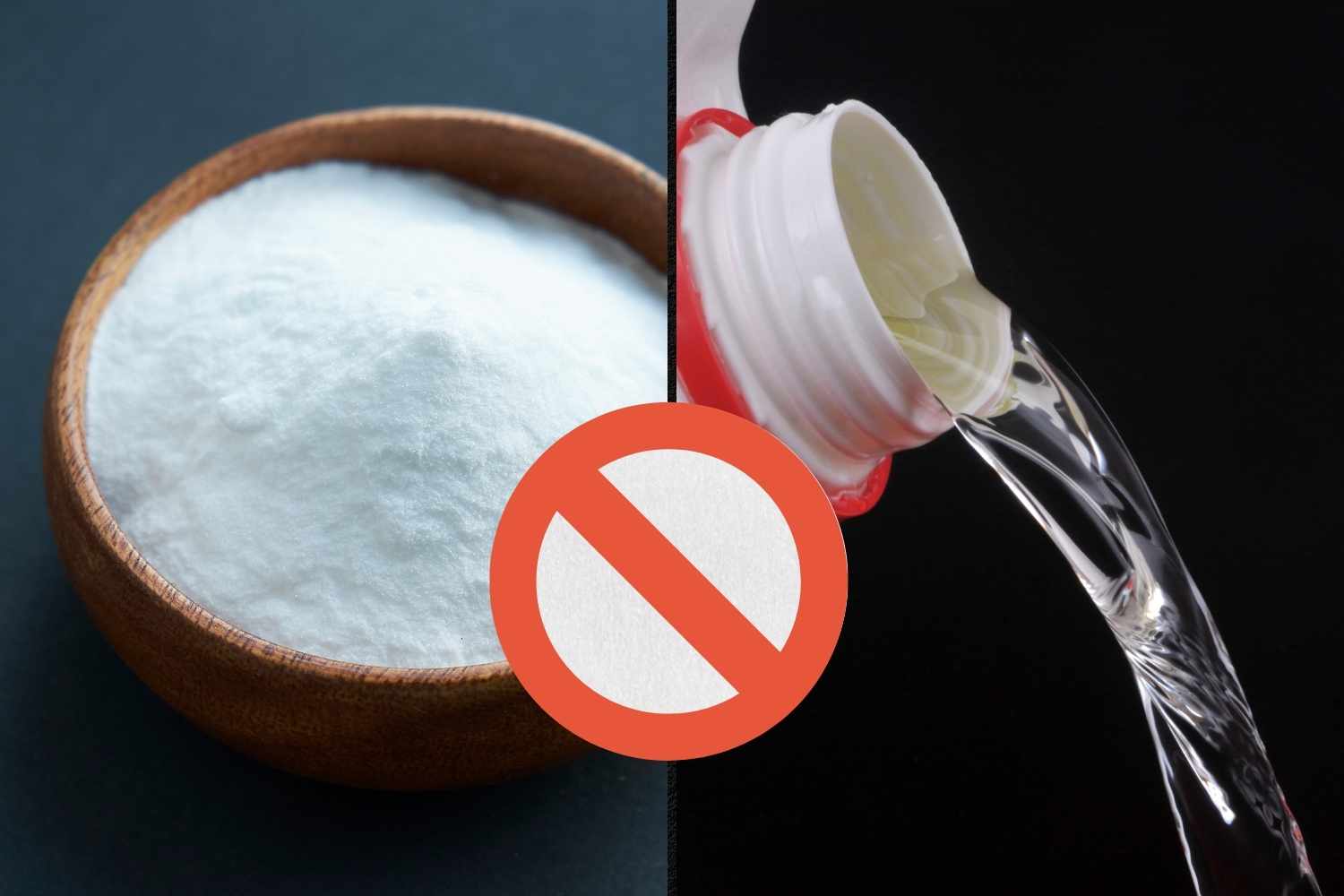 bicarbonato e candeggina