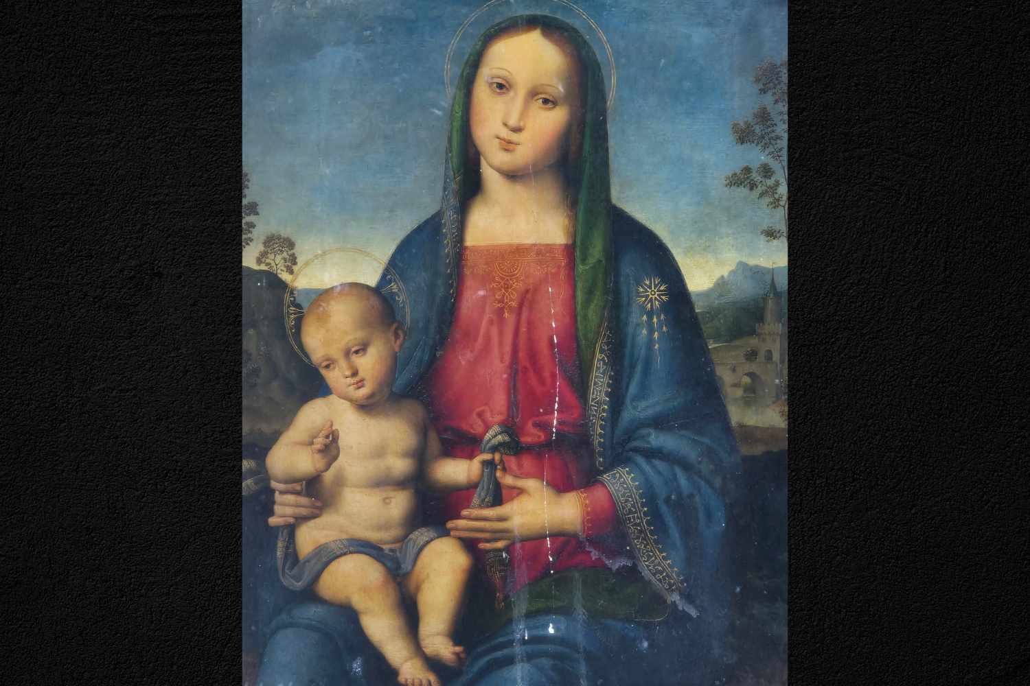madonna con bambino perugino