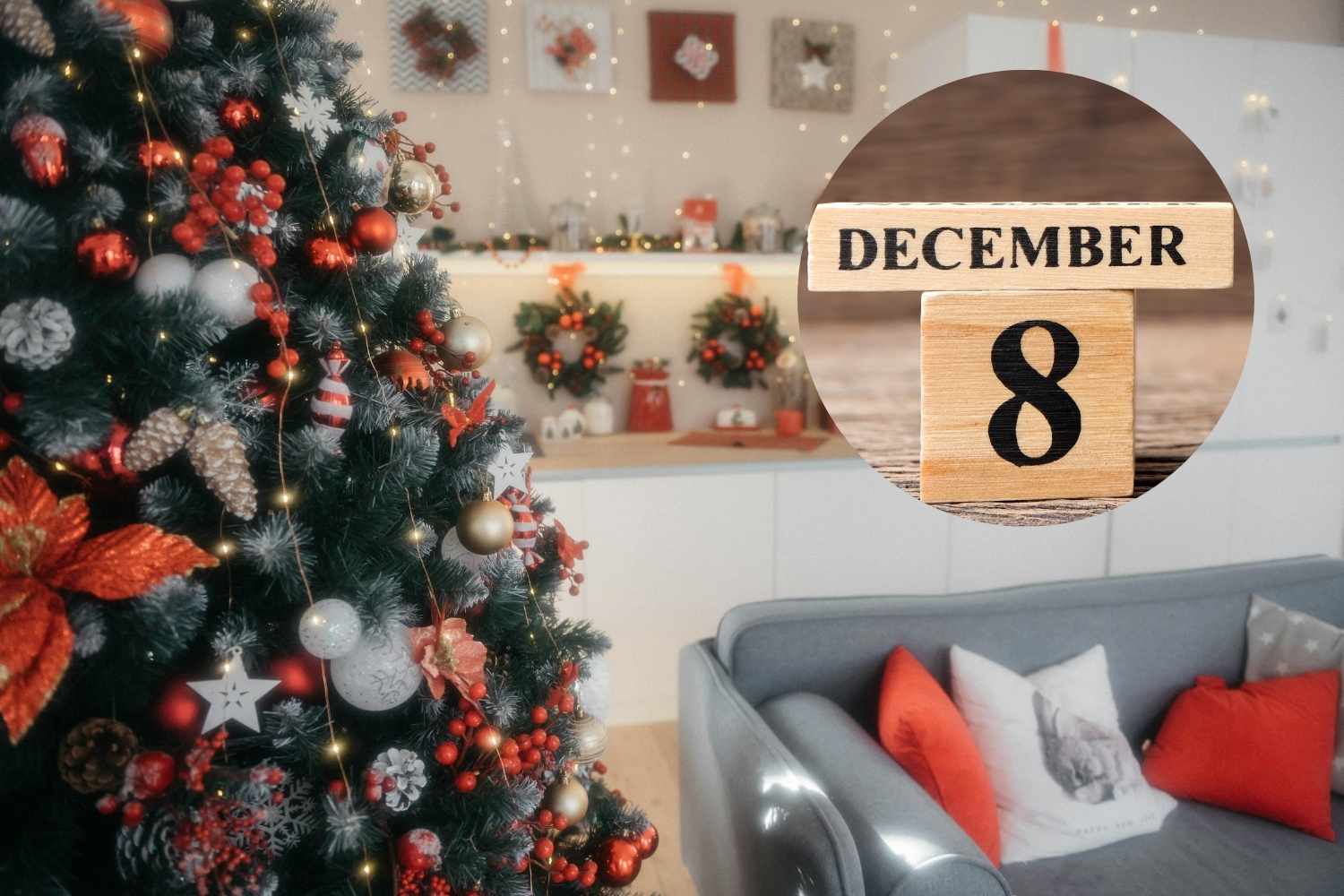 albero di natale 8 dicembre