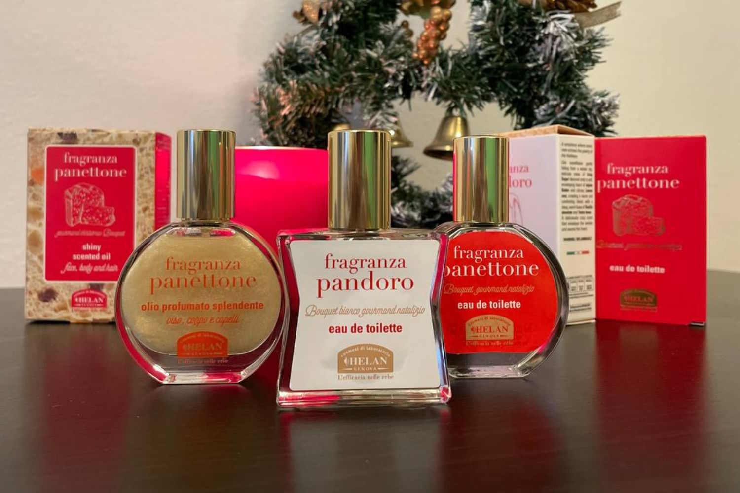 Helan Pandoro Panettone fragrances