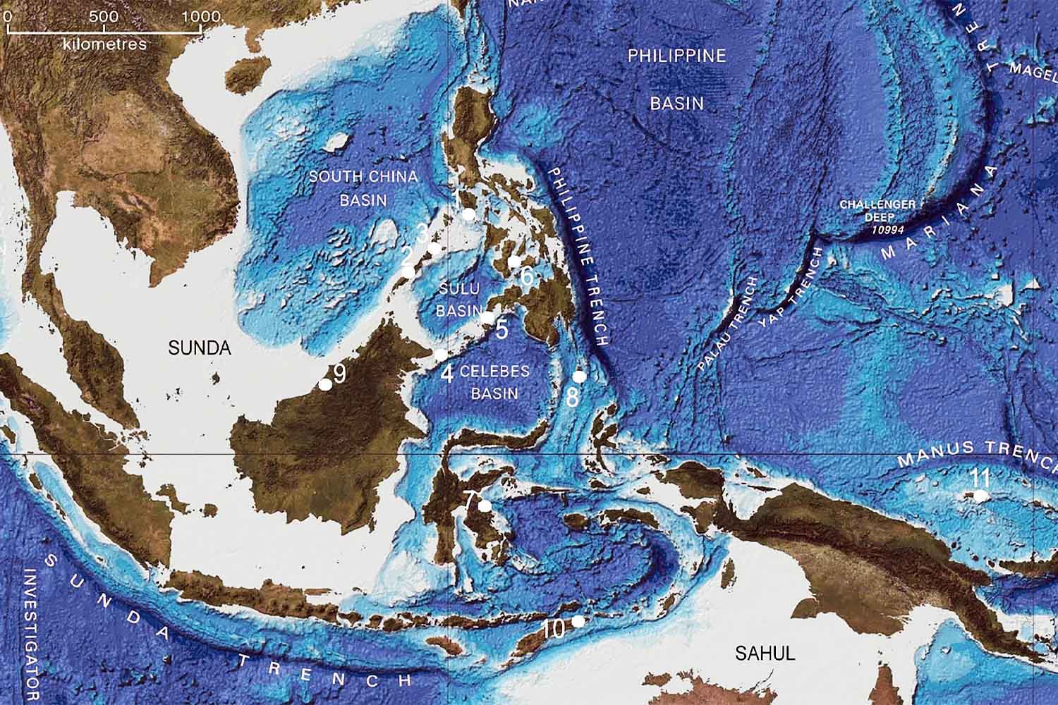Isola del Sud Est Asiatico (ISEA) e Sunda