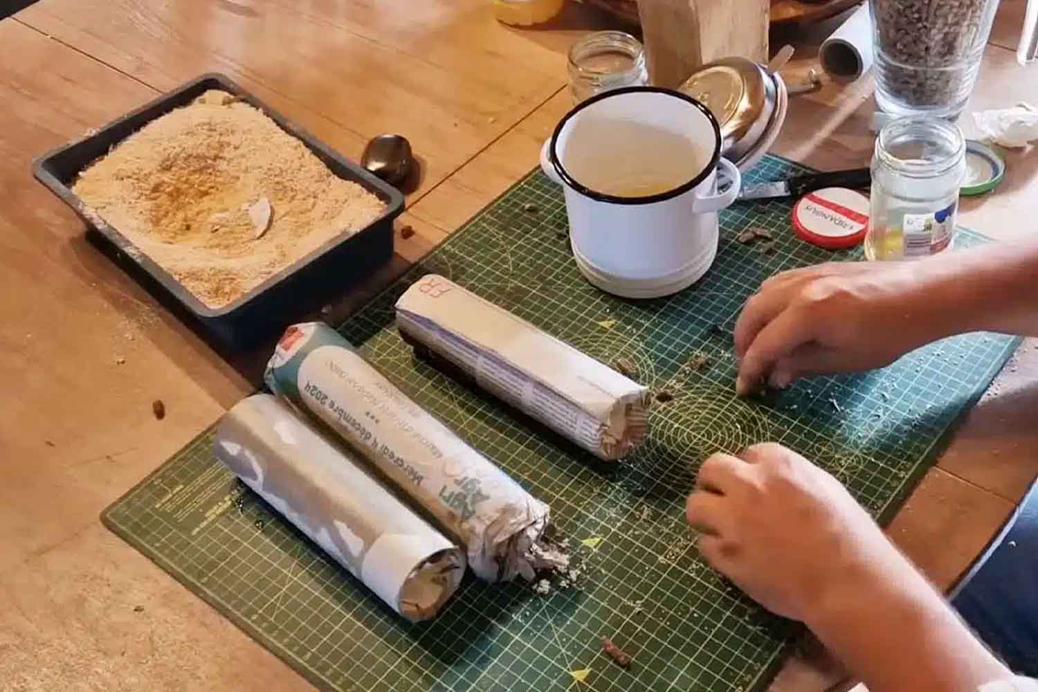 Legno grasso fai-da-te