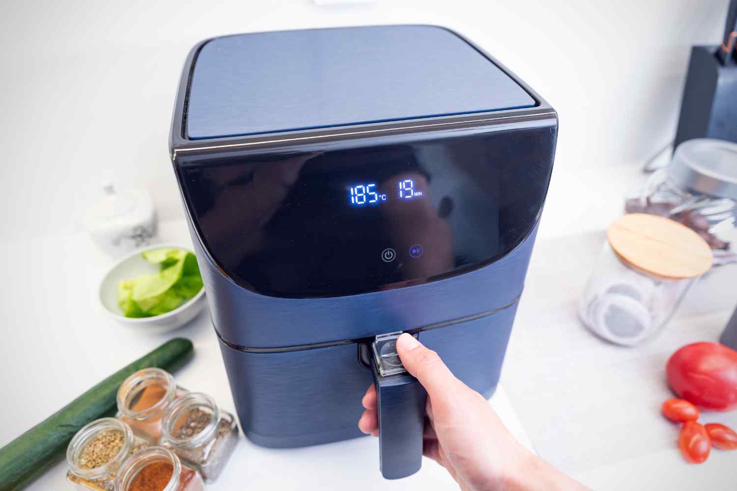 lavare friggitrice ad aria