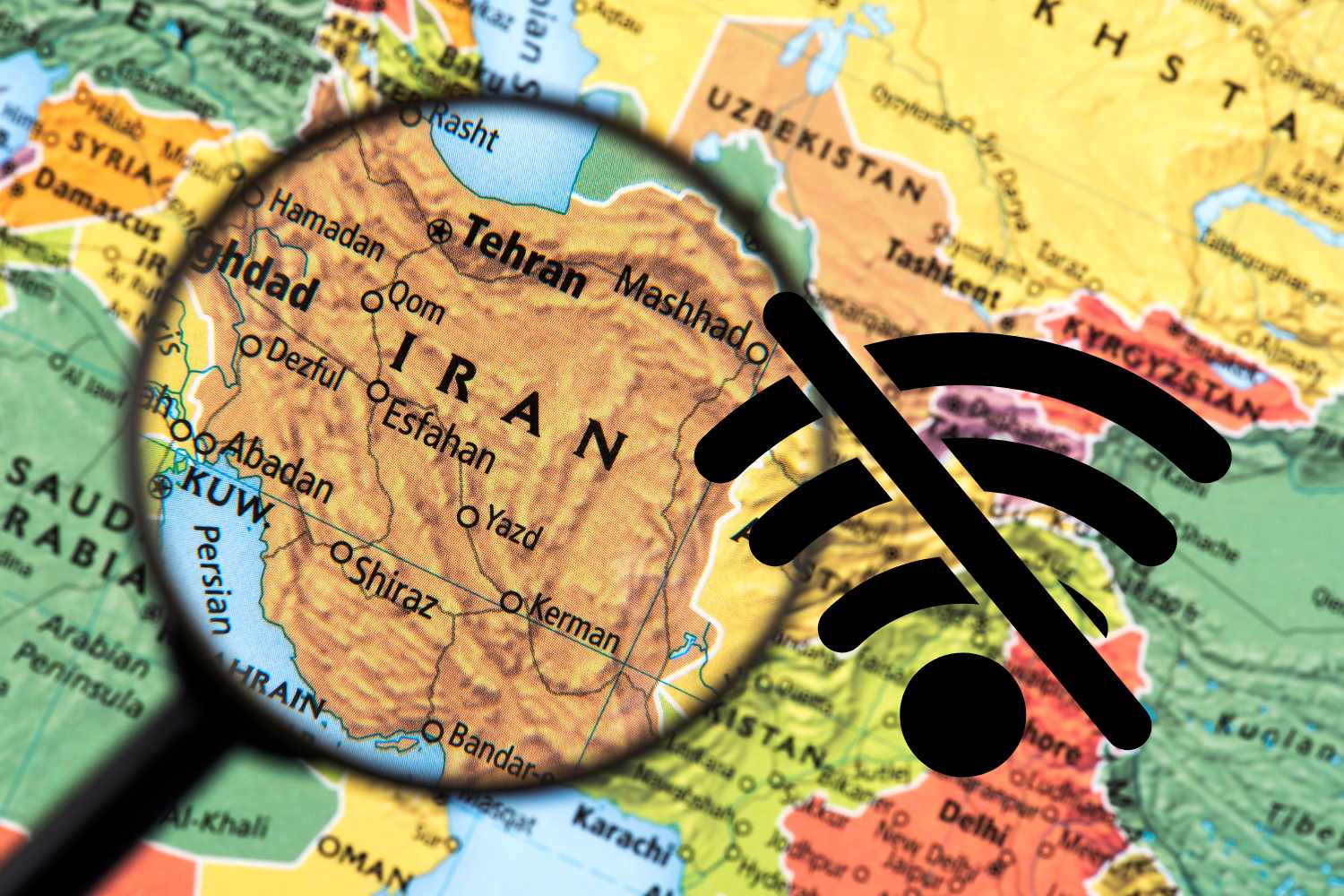 iran blackout