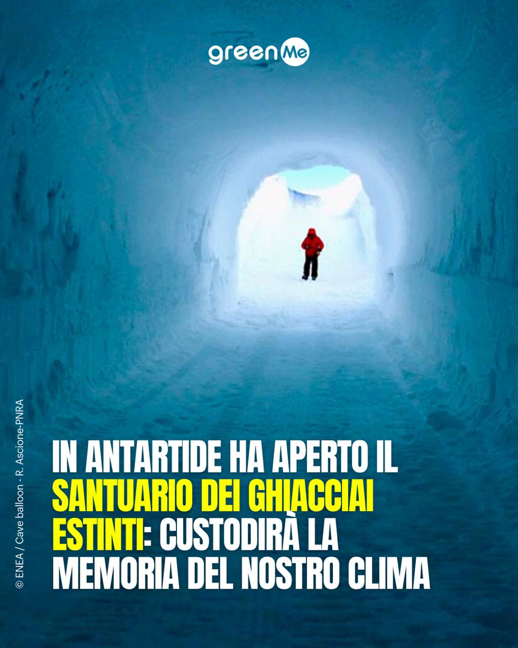 The sanctuary of extinct glaciers has been inaugurated in Antarctica: it will preserve the memory of our climate