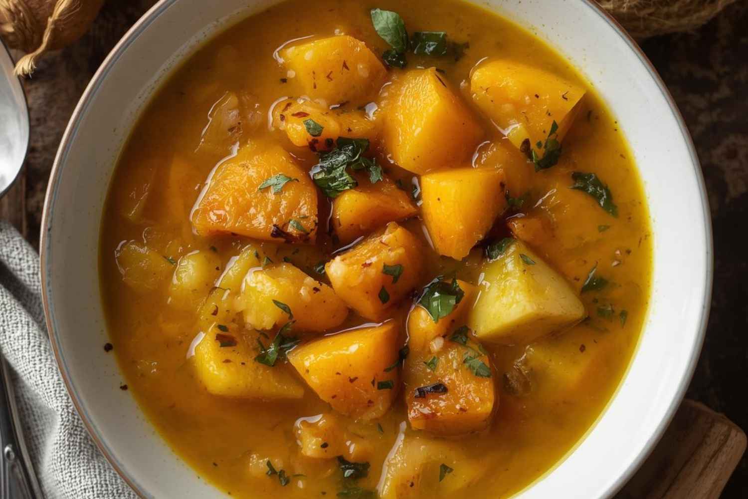 pumpkin and potato soup