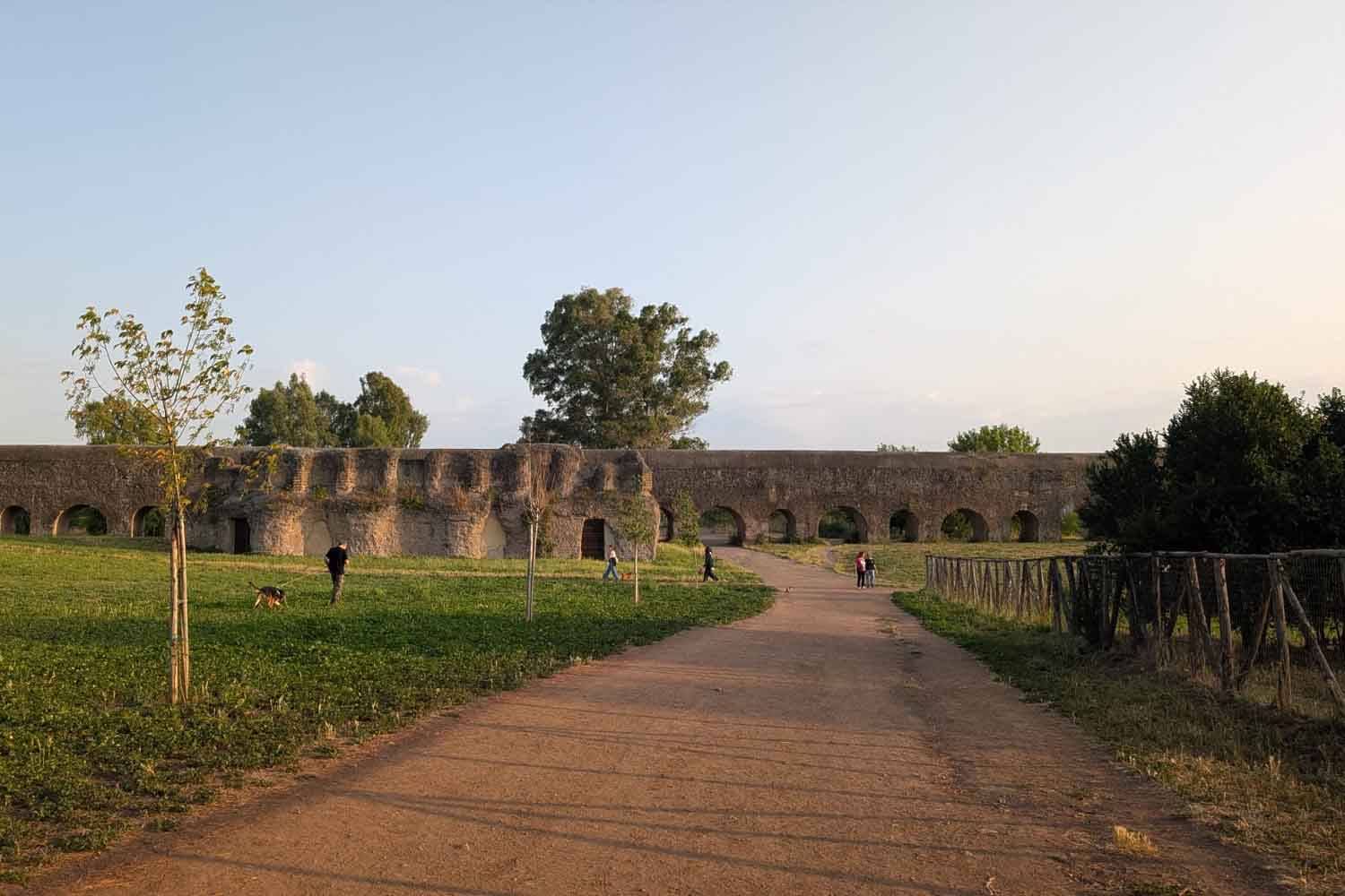 Rome, Park of the Aqueducts Felice Aqueduct